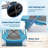 Low Folding Beach Chair, with Cup Holder-129455467