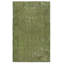 Tapis vert de style moderne à motif floral 5,2 x 8,6 pi fabriqué à la main en Turquie
