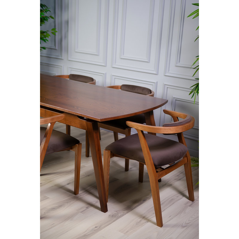 Anvil Dining Table, Brown