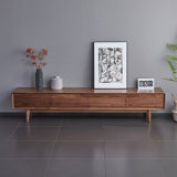 Solid Wood 94.48'' W Storage Credenza