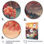 Intense Sunset Over Mountains I, reproduction d'art sur toile-88538886-88538885