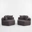 Méridienne de 54 po avec trois coussins 54 po-953620033