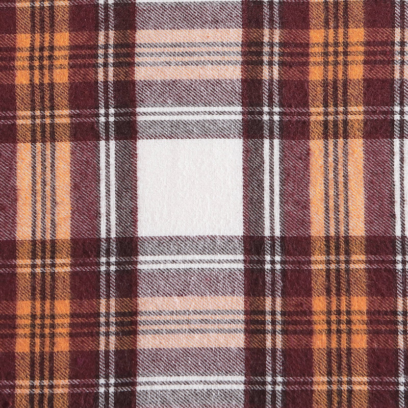 Eddie Bauer Edgewood Plaid Flannel/Sherpa Throw Blankets, Red