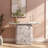 Capri Console Modern Hallway and Sofa Accent Table No Assembly Required Entryway with Ribbed Base-113421781