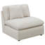 Canapé modulaire rembourré 6 pièces Greeley Ivory