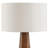 Uttermost McCaffrey Tapered Burl Table Lamp