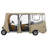 Fairway Zipper Mildew Resistant Golf Cart Cover By Classic Accessories-14932277-14932279