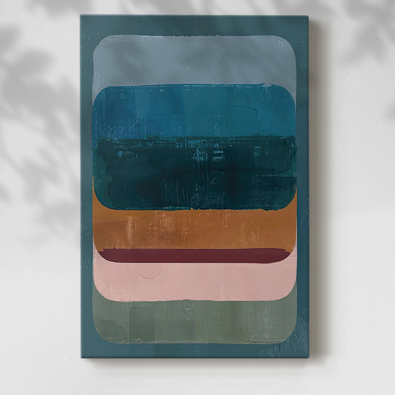 Palette Formation I On Canvas Print