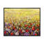 «Red Poppies Flower Field», reproduction sur toile flottante-375983205-375983202