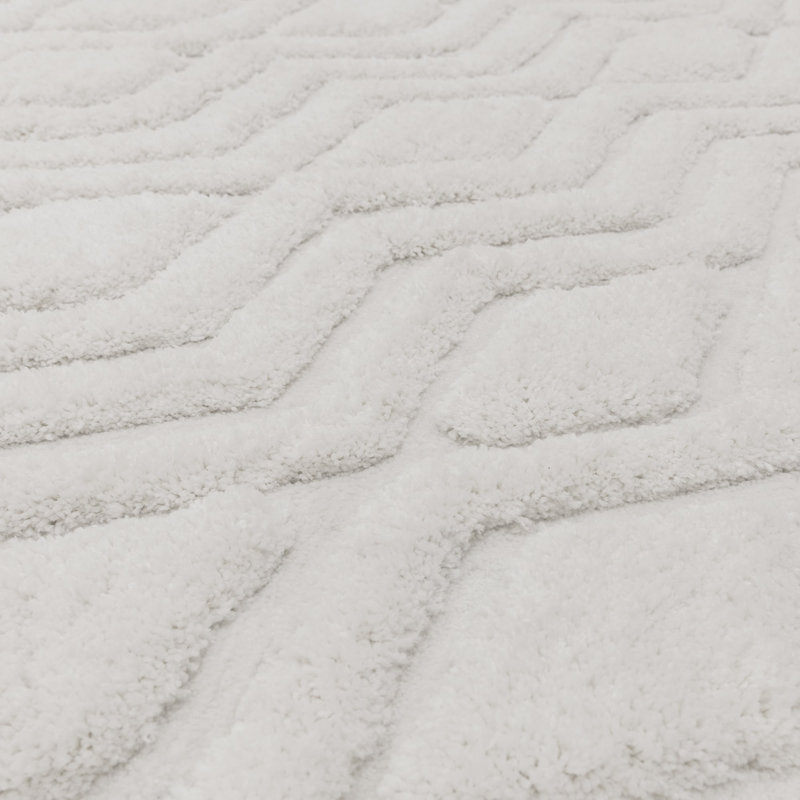 Peck Shaggy Ivory Rug, Rectangle 200 x 290cm