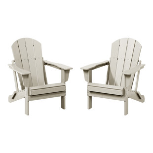 Laguna Foldable Outdoor Adirondack Set (Set of 2)