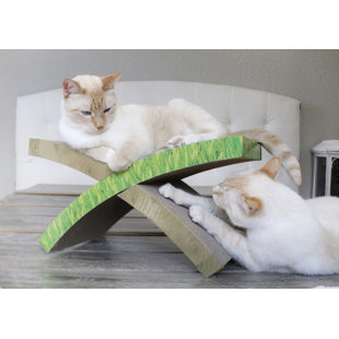 Petstages Easy Life Hammock Corrugated Cat Scratcher With Catnip