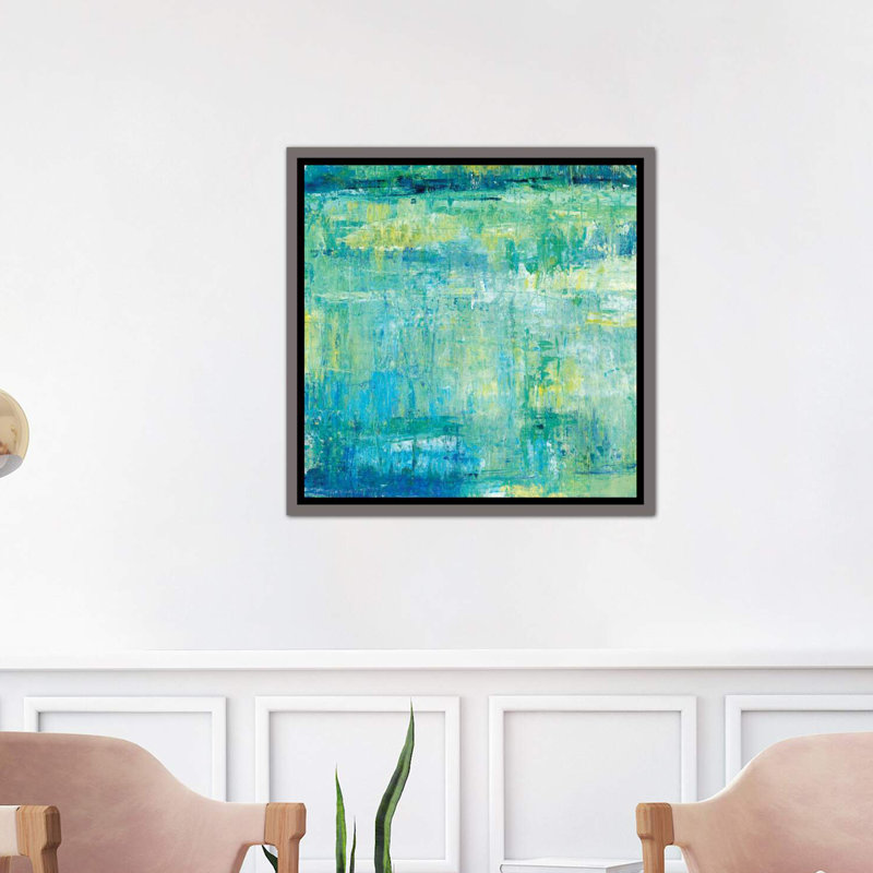 Reproduction d’art encadrée "Water Reflection I" par Timothy e Toole, H 26 po x l 26 po x P 1,5 po