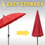 Mcgill 260cm Market Parasol-35800247