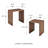 Cokley 2-Piece Wood Nesting Side Table-109598787