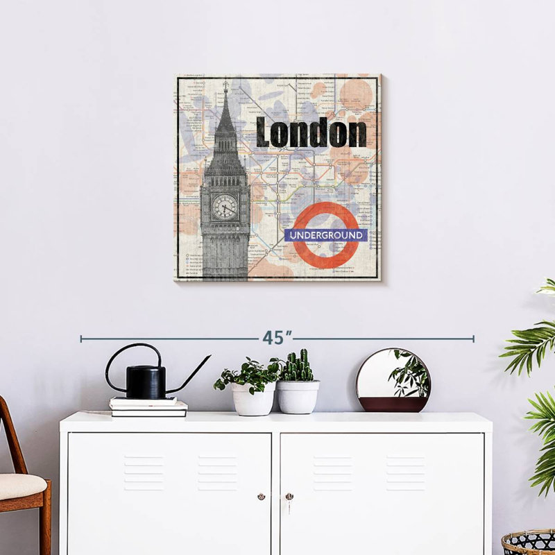 Train Nicci London, H 24 po x l 24 po