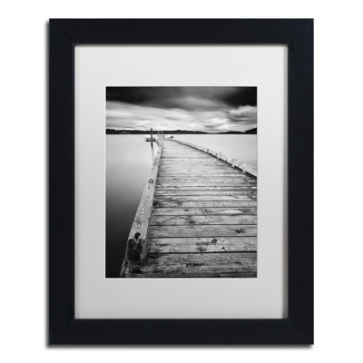 Framed Wall Art - Ric Stultz ‘Headphone Generation’ Wall Decor with Matted Frame - Living Room, Kitchen, and Bathroom Art - 11x14