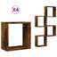 Wall Cube Shelves 4 Pcs-925636665-925636666