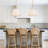 Nyjel 4 - Light Linen Tapered Pendant-840579870-840579869-849309244
