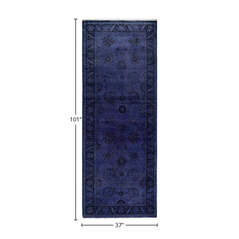 Dilton One-of-a-Kind 3' 1" X 8' 5" Hand Knotted Area Rug