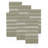 Ensemble de 6 serviettes pour lit de plage en coton turc Alize-1906771830
