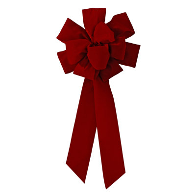 19" Waterproof Fabric Ribbon Bow