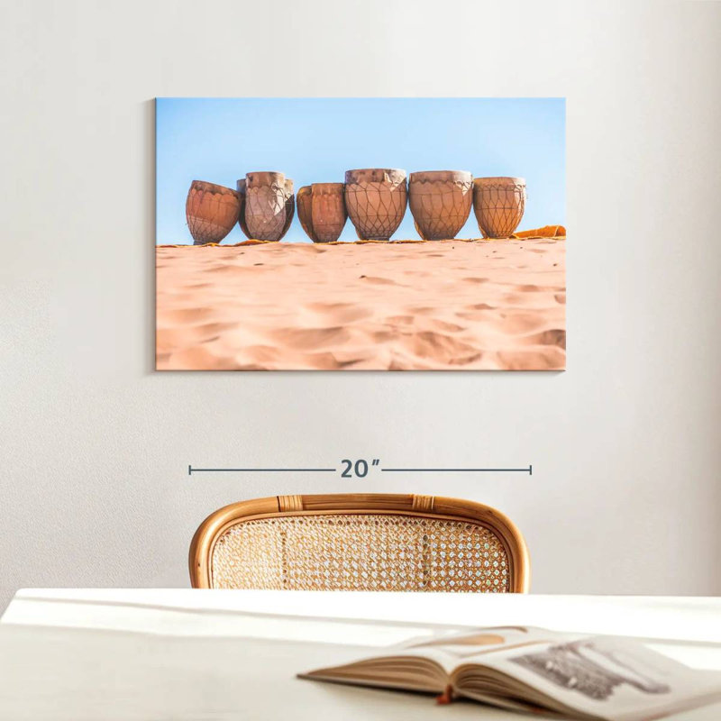 Abarca Desert Drums, 16" H x 24" W