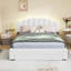 Lit plateforme tapissier avec rangement Spoten-822844338