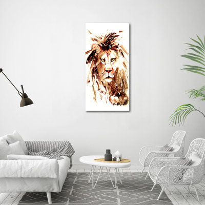 Lion - Wrapped Canvas Print