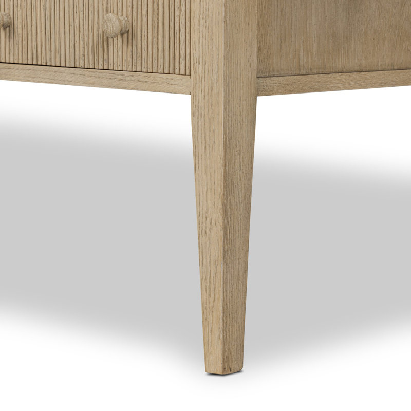 Bush Nightstand, Light Weathered Oak