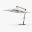 118 " W Cantilever Umbrella with Pulley Lift