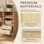 Allissa Wicker/Rattan Rectangle Accent Cabinet