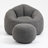 Eryn Barrel Chair with Ottoman-2096252552