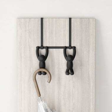 House of Hampton® Marson Metal Over-the-Door 5 - Hook Wall Mounted