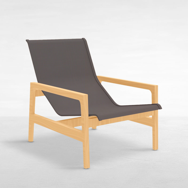 Seashore N-Dura Easy Chair, Brown/Black