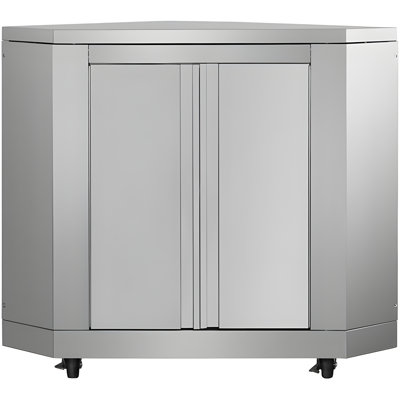 Armoire pour barbecue 32 po en acier inoxydable pour l'extérieur