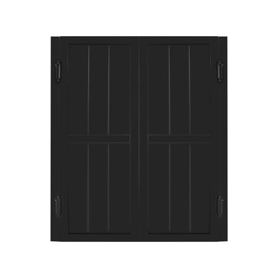 Porte battante de 42 pouces, demi-porte en bois de style Saloon