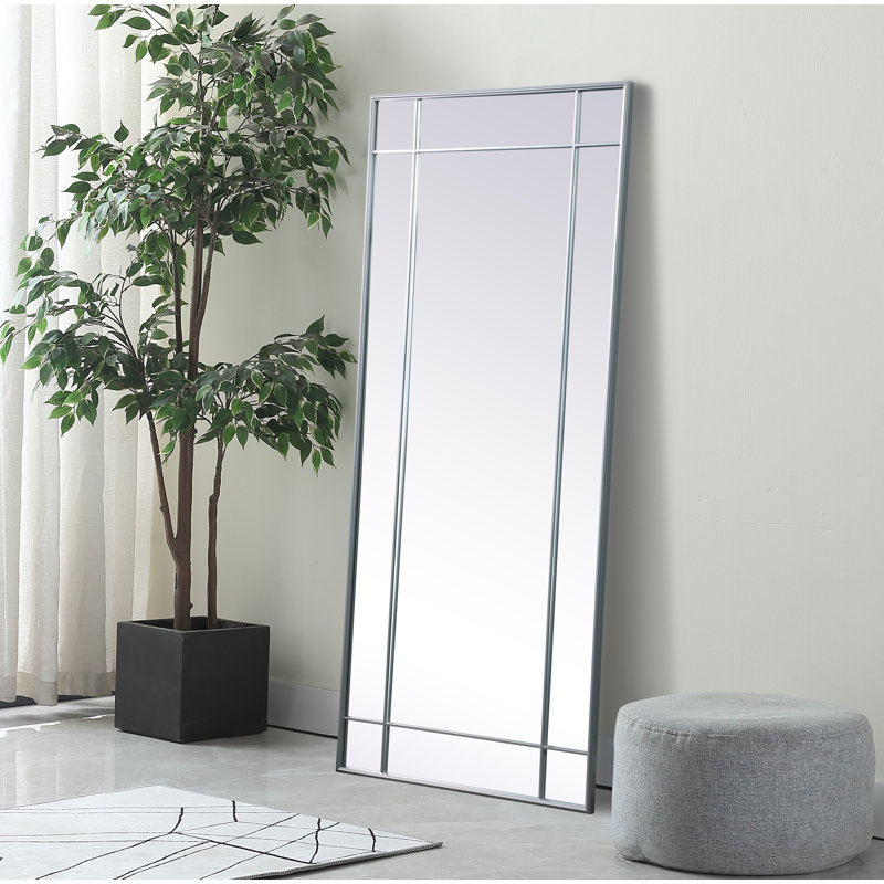 Miroir mural Chancey, Argent, H 70 po x l 30 po