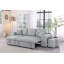 Canapé modulaire réversible avec causeuse coulissante Daniel-907534525