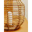 Bourbeau Wicker Tabletop Lantern