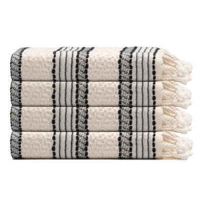 Ensemble de serviettes essuie-tout en coton Sylvie