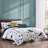 Bebejan Abstract Vines 100% Cotton Sateen 5 Piece Reversible Comforter Set-107293169