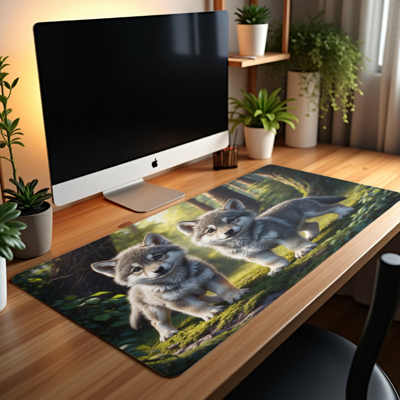 Polyester Desk Pad, 23.6x13.8