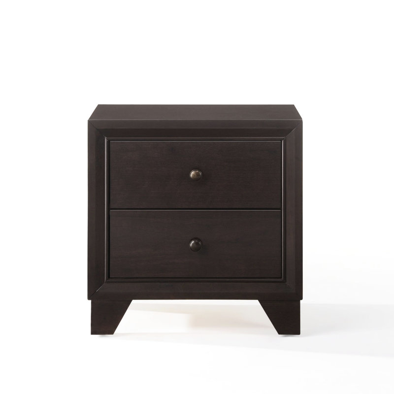 Table de chevet 2 tiroirs Contemporary