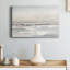 Distant brouillard - peinture sur toile tendue