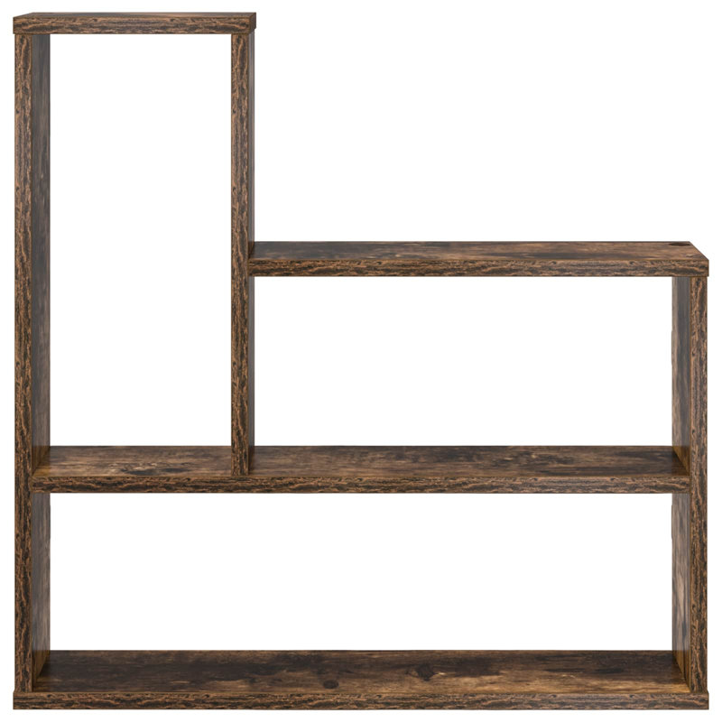 Wall Shelf with Shelf with Storage Engineered Wood Home Modern Display