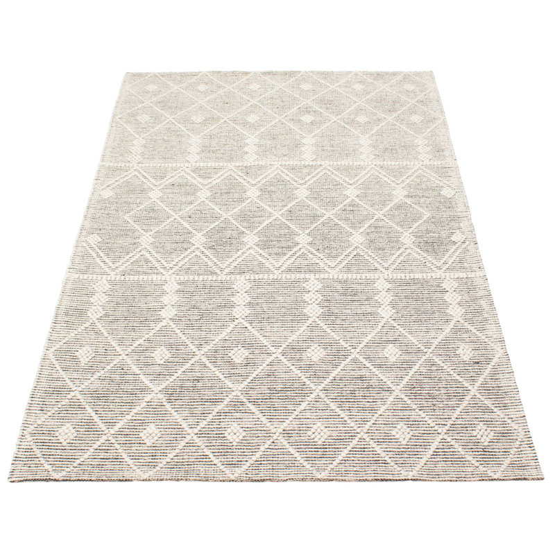 Tapis beige kaki Heimbert
