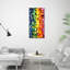 Geometric Background - Wrapped Canvas Print