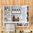 Wall-Mount Mirror Cabinet with 5 Adjustable Shelves