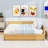 Linen Upholstered Daybed with Twin Trundle-764516453-764516454